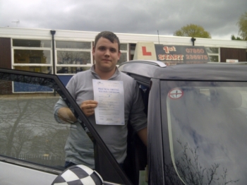 Well done Dan 1st time 3 minor faults