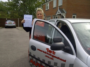 Well done Emma congratulations on passing your driving test