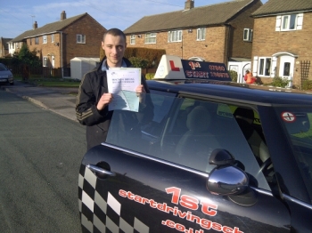 Well done on passing your driving test with 3 minor faults