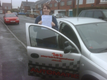 Well done you passed your driving test