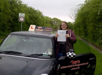 Congratulations you passed 3 minor faults well done